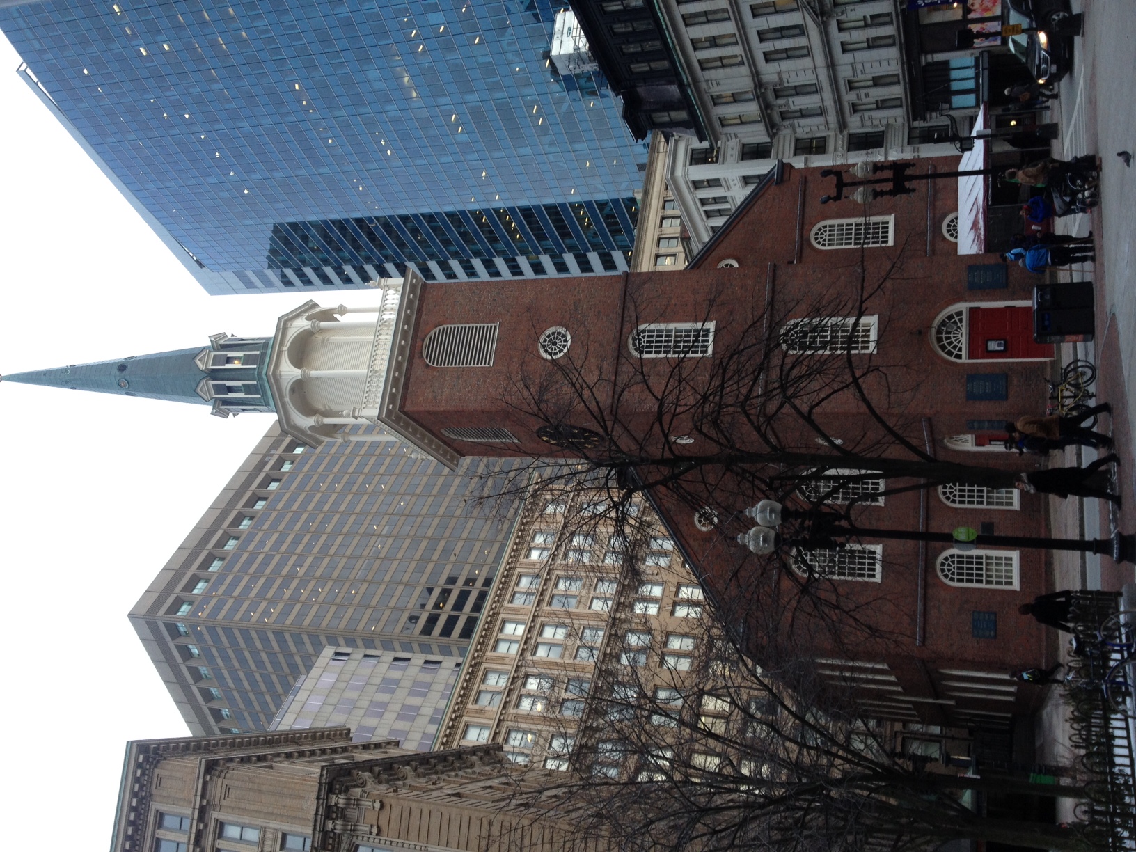 Nuptial site: the Old South Meeting House