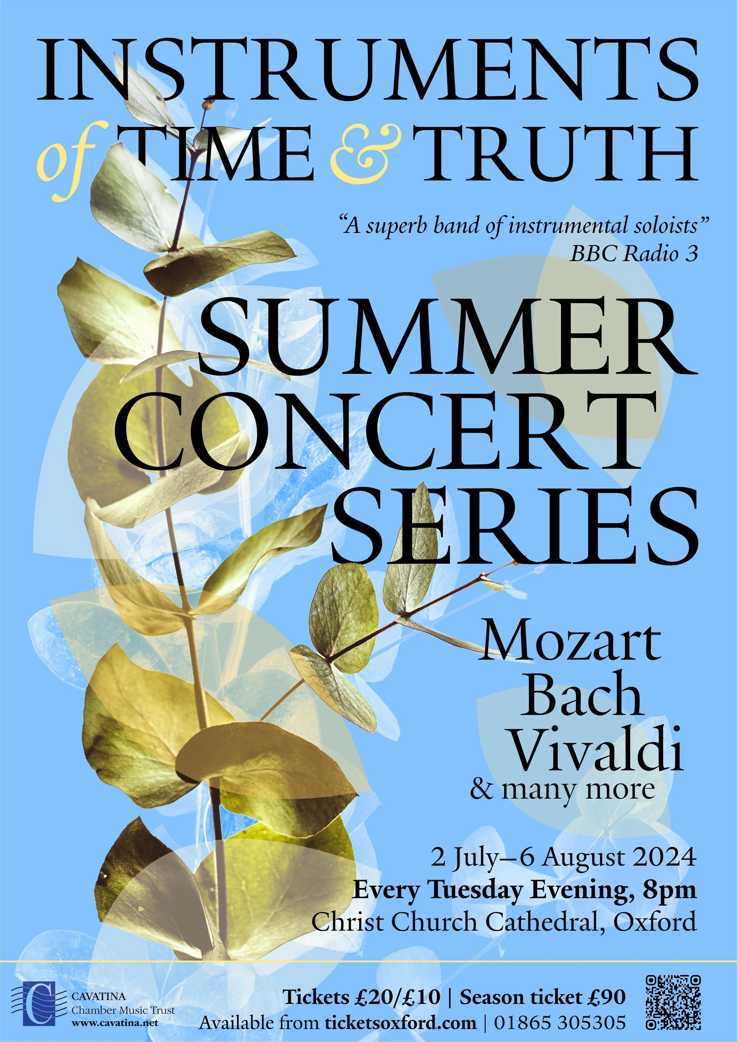 Summer Concert Series 2024 — Instruments of Time & Truth