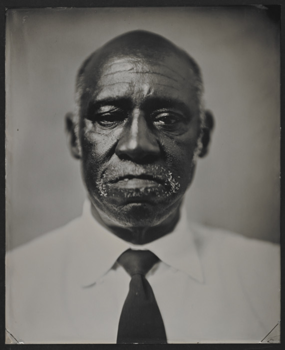 Benny Jones, Treme Brass Band, Tintype, 2013