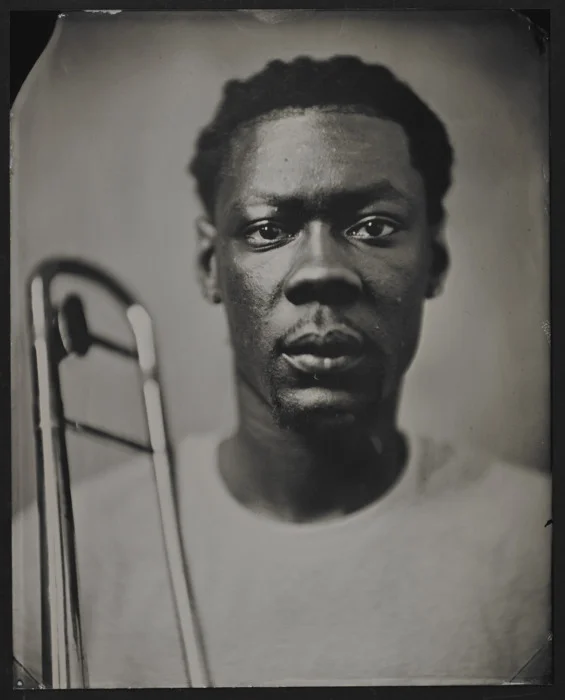 Corey Peyton, Soul Rebels, Tintype, 2013