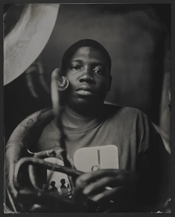 Manny, 21st Century Brass Band, Tintype, 2013