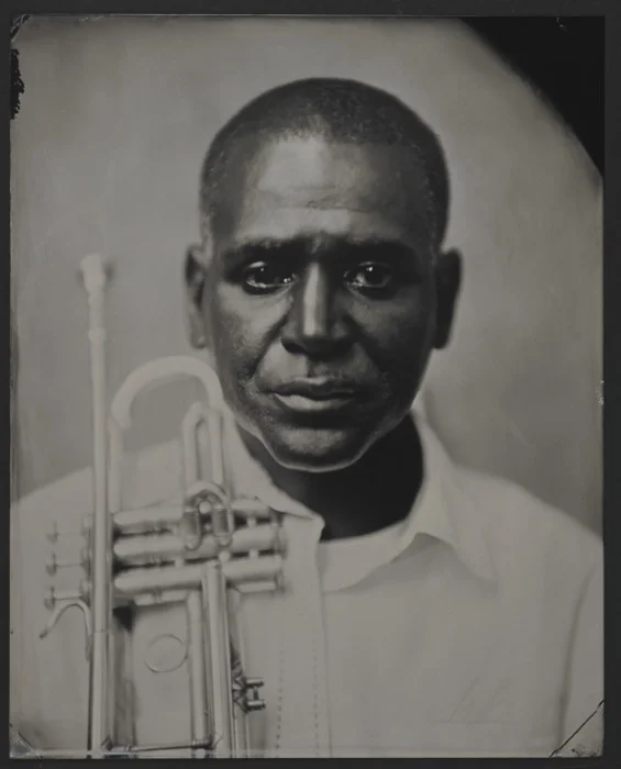 Will Smith, Preservation Hall Jazz Band, Tintype, 2013