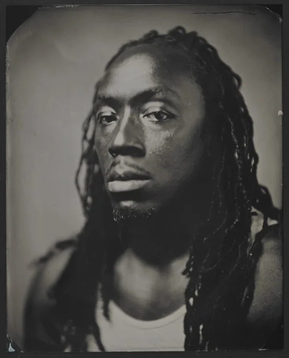 Walter Ramsey, The Stooges Brass Band, Tintype, 2013