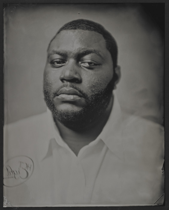 Bennie Pete, Hot 8 Brass Band, Tintype, 2013