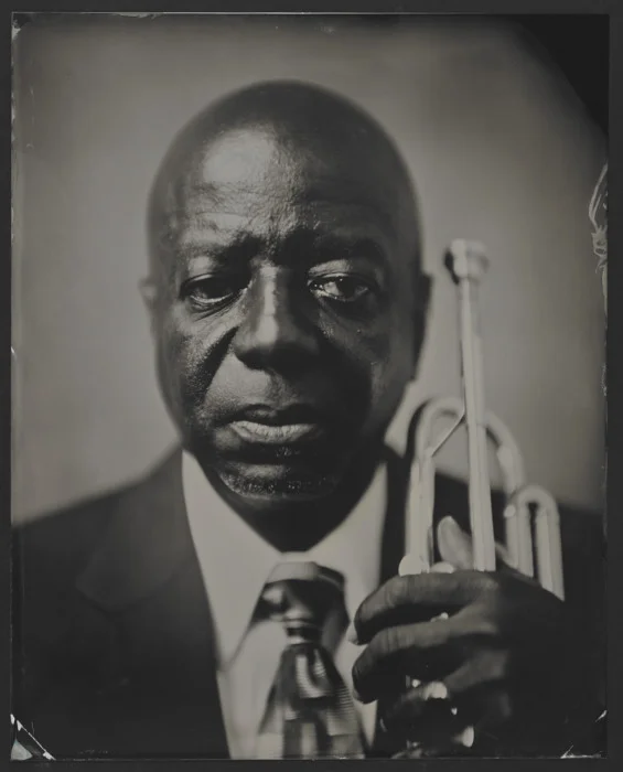 Gregory Davis, Dirty Dozen Brass Band, Tintype, 2013