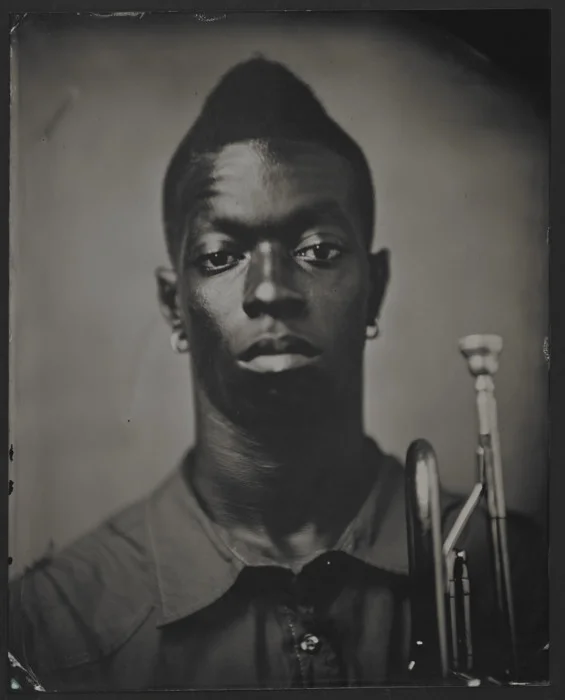 Glen, Brass Band, Tintype, 2013