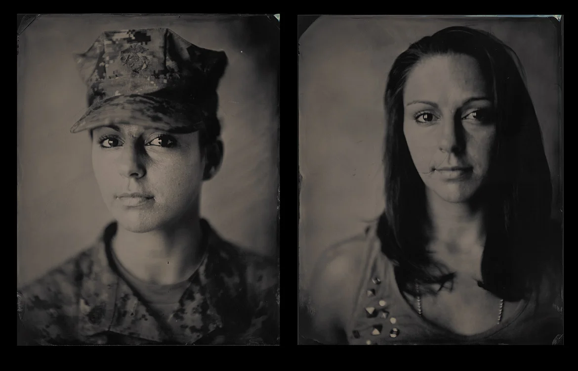 Samantha, War and Peace, Tintype, 2011