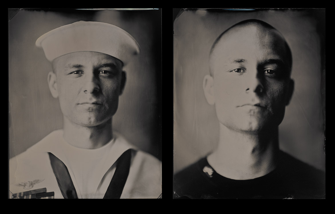 Sean, War and Peace, Tintype, 2011