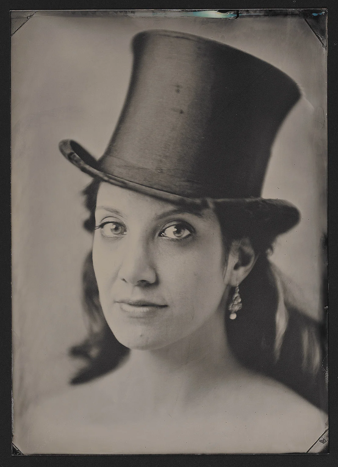 Iris, Tophat, Chemical Chimera, Tintype, 2011