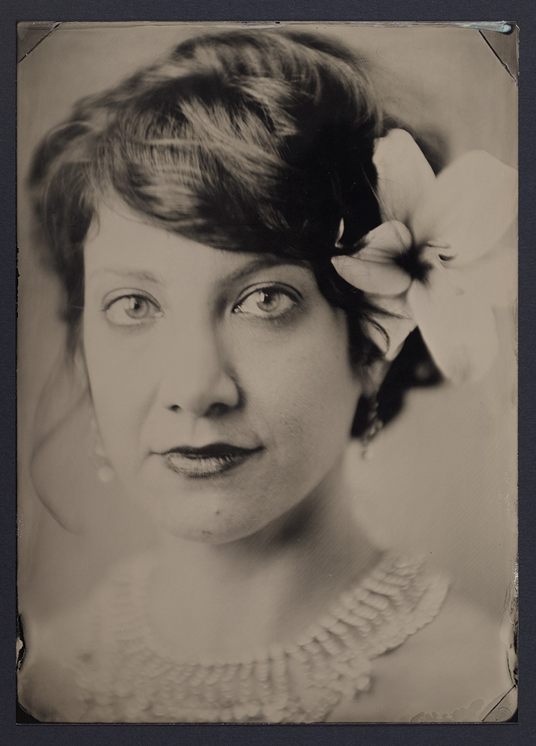 Iris, Chemical Chimera, Tintype, 2011