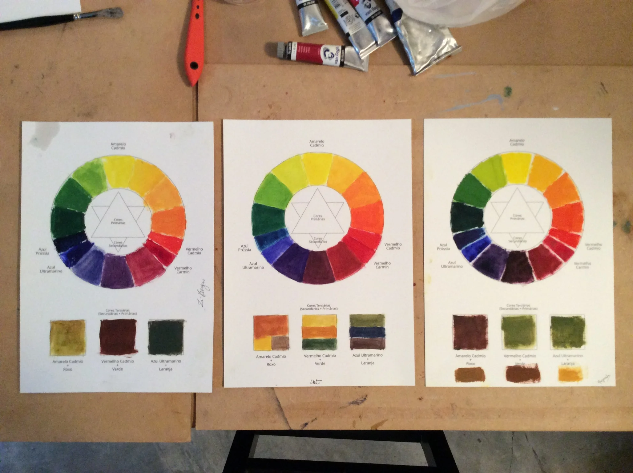 A teoria e a prática da cor