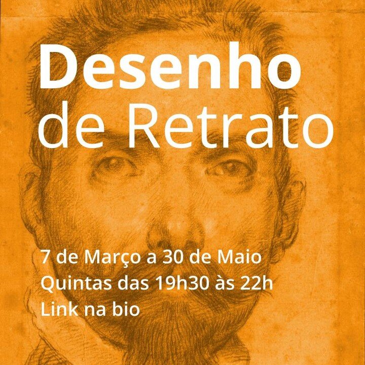 Desenho de Retrato de 7 de Mar&ccedil;o a 30 de Maio. Um curso de introdu&ccedil;&atilde;o adequado a principiantes.
Link na bio

#desenhoderetrato #retrato #desenho #aulasdedesenho #desenhoacarv&atilde;o #drawing #portrait #portraitdrawing #bodiland