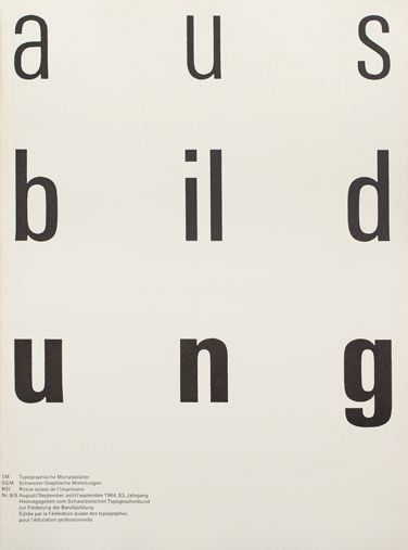 TM 1964 by Emil Ruder