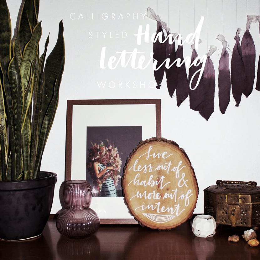 diy calligraphy workshop amy parker anderson parker etc cultivate nyc
