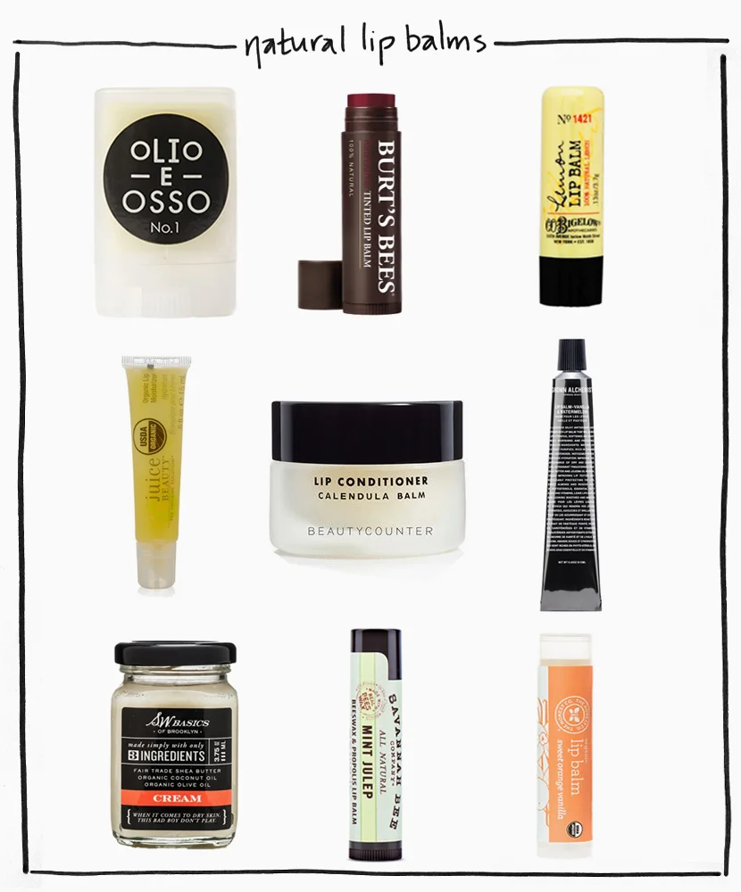 best natural lip balms 