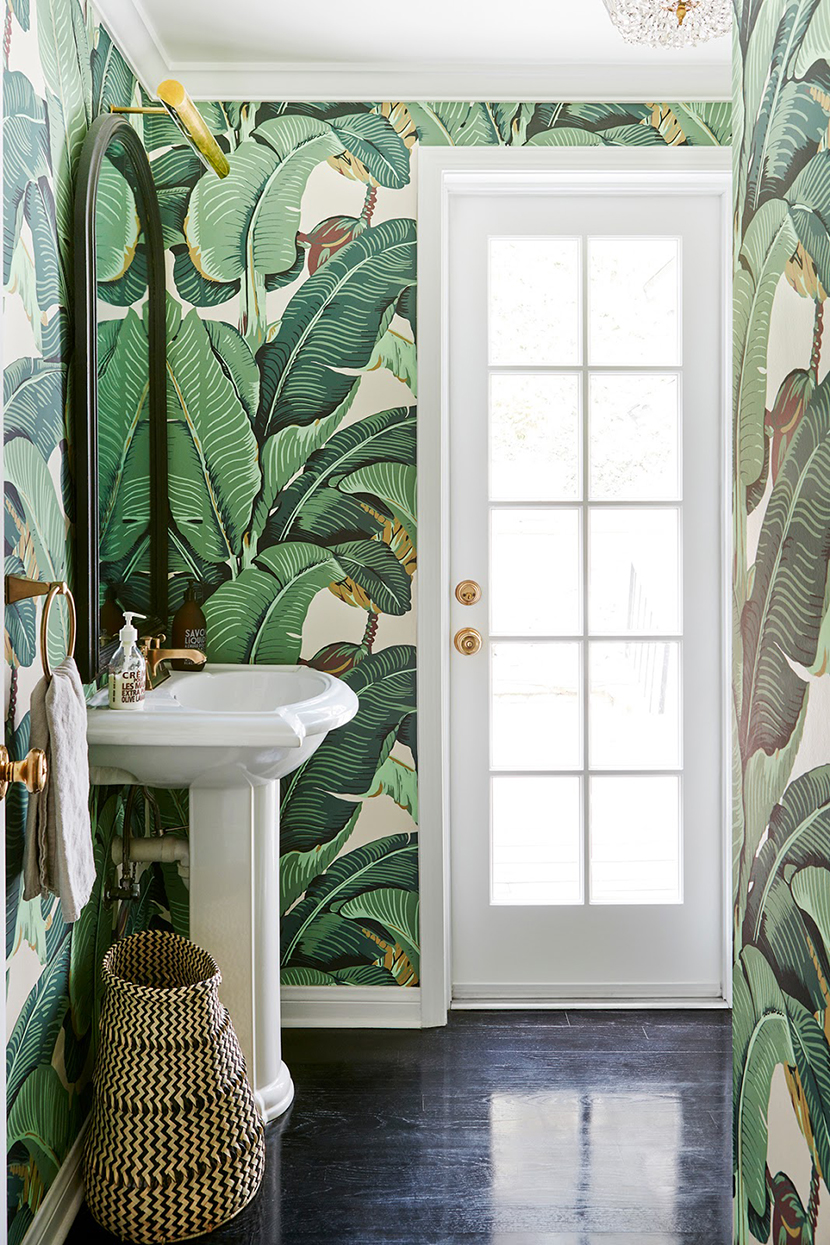 bathroom wallpaper inspiration