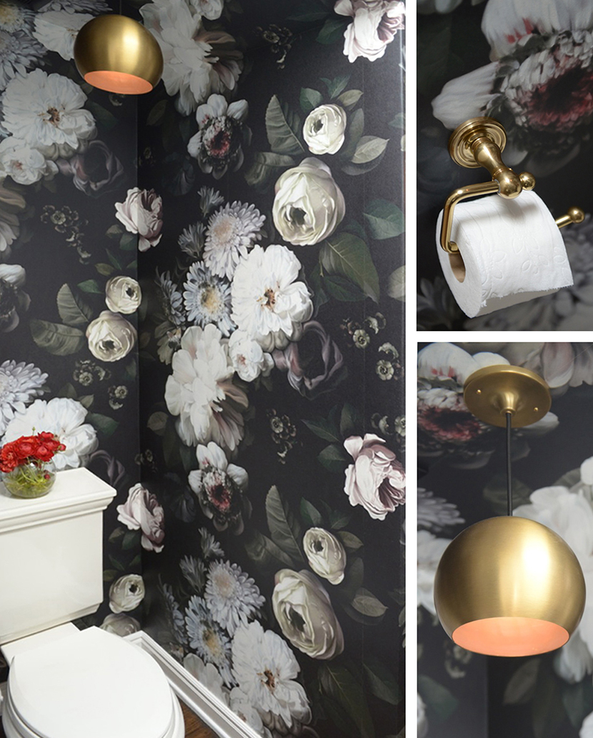 bathroom wallpaper inspiration