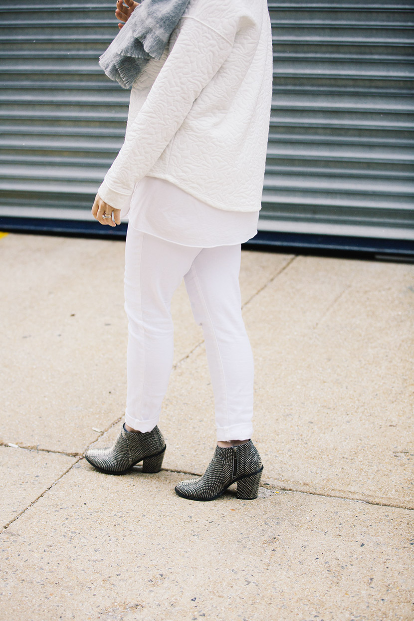 all white outfit inspiration 
