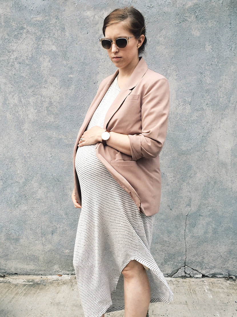 maternity style maxi dress