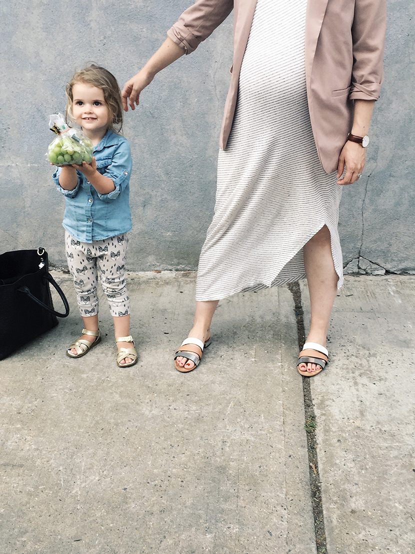 maternity style maxi dress