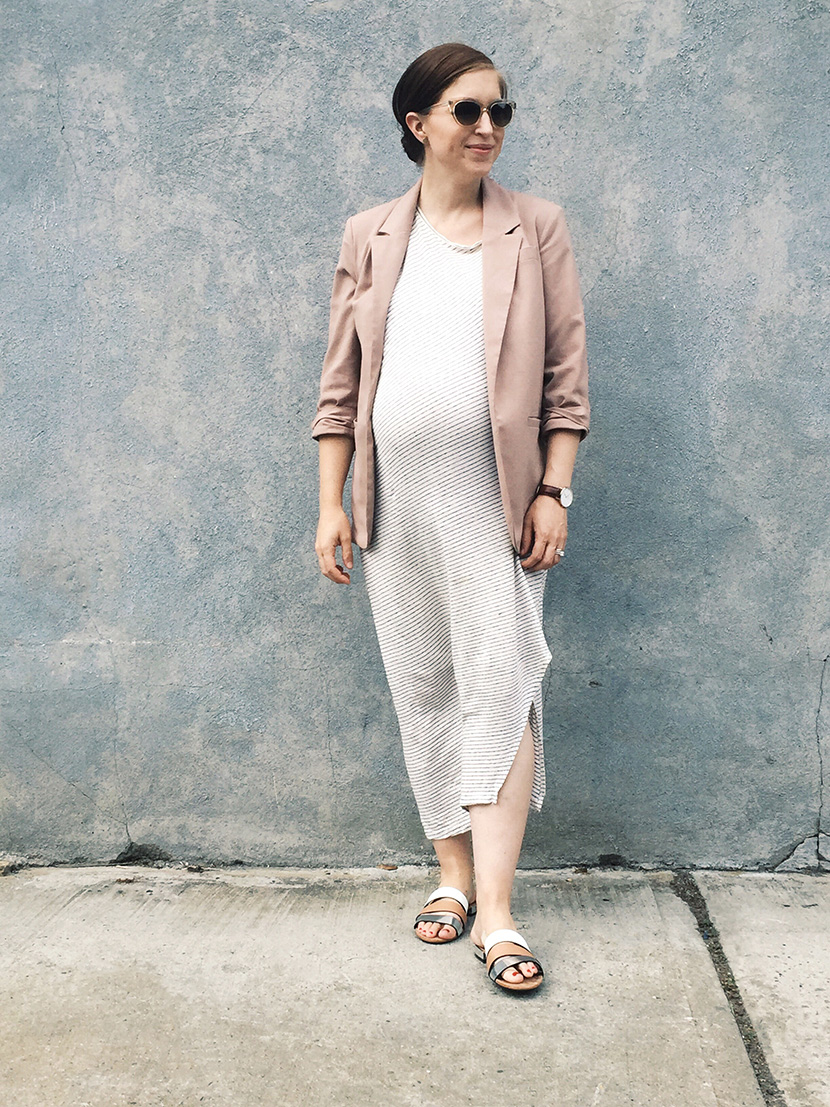 maternity maxi dress style