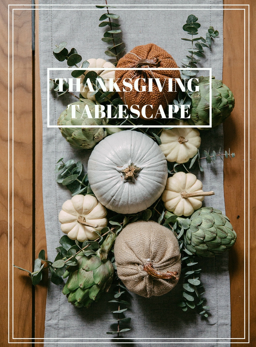 thanksgiving table decor easy