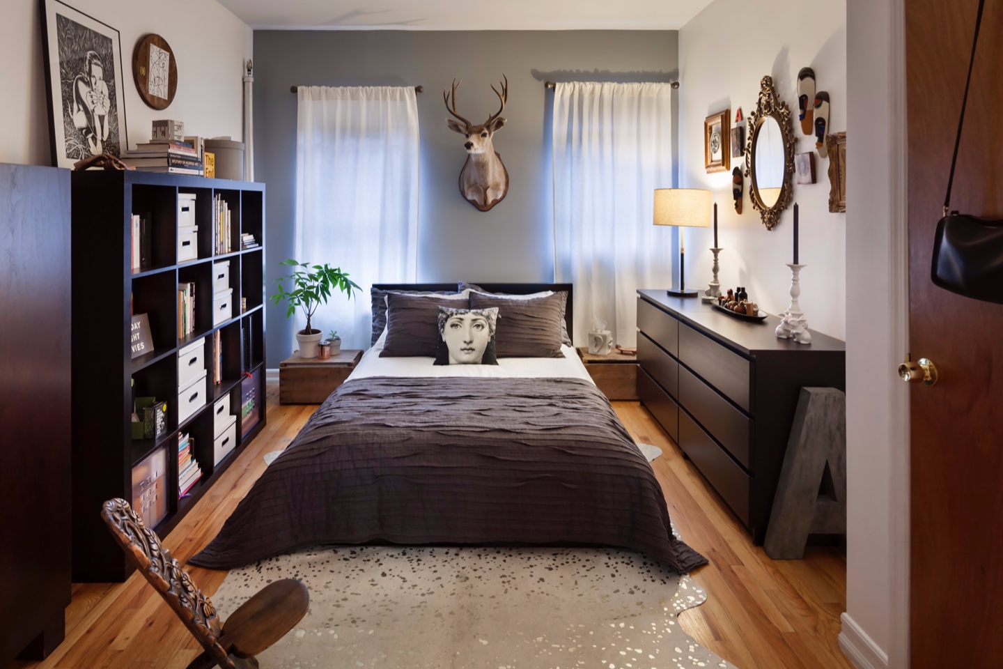 Eclectic Studio Bedroom