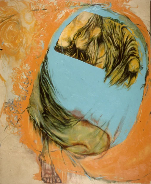 Greek Tragedy, 60" x 48", oil on canvas, 2000