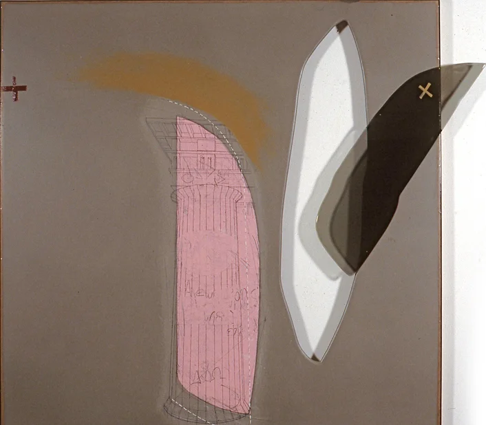 The Iliad 3, 48"x48", acrylic on masonite, 1998