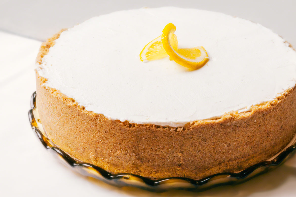 Lemon cheesecake