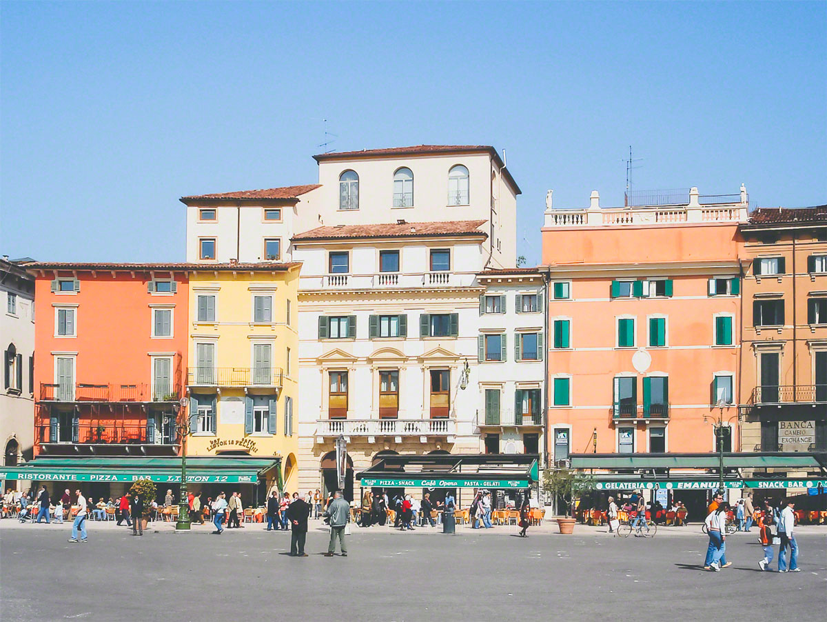 Piazza Bra - Verona, Italy
