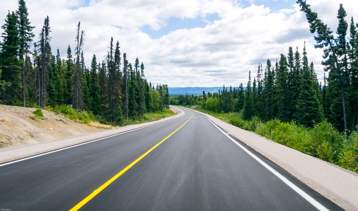 The most beautiful stretch of road in all of Labrador