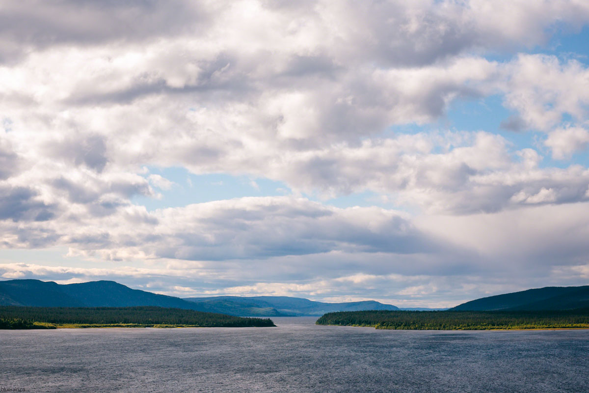 Beautiful scenery at a lookout in North West River