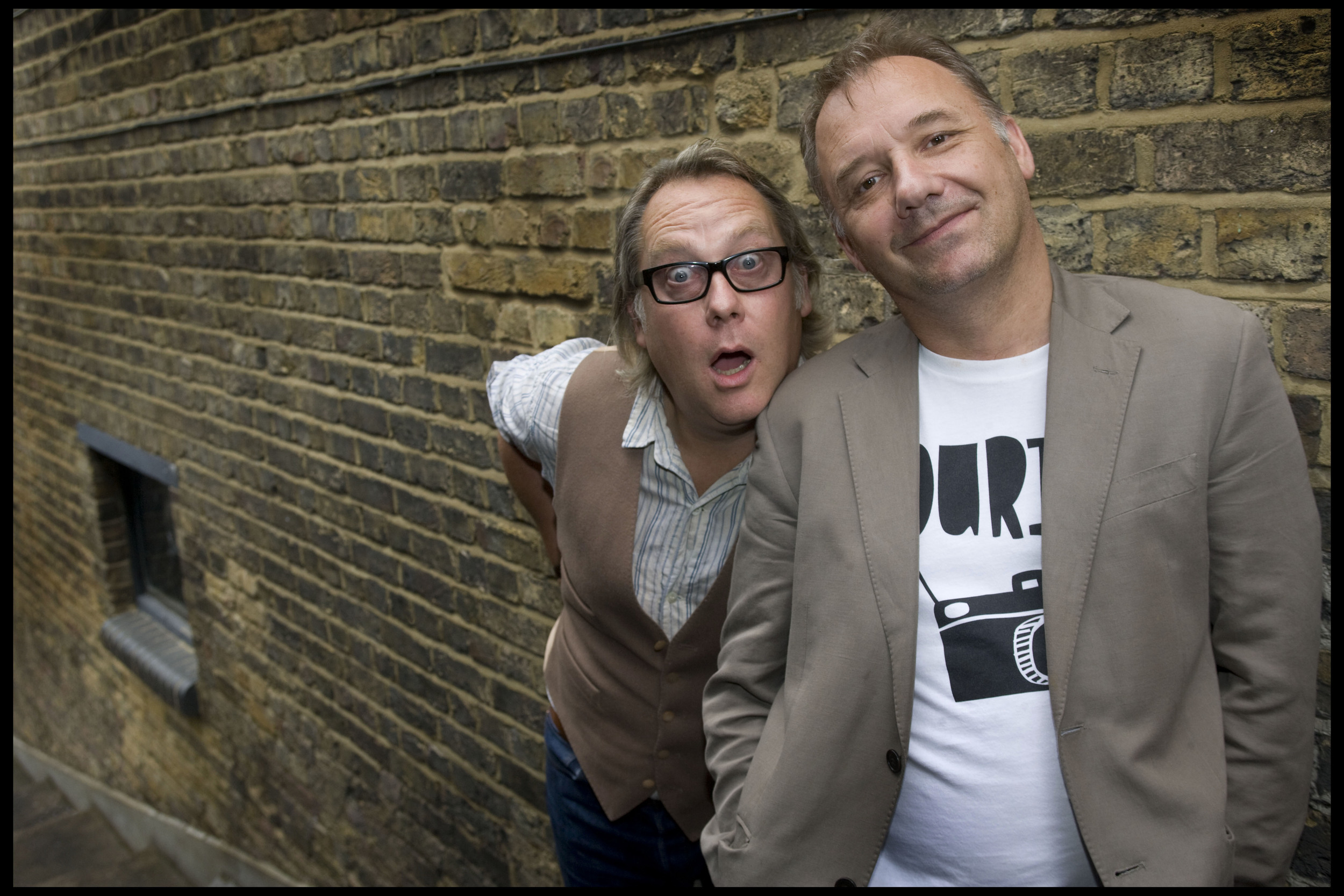 Vic Reeves and Bob Mortimer, comedians