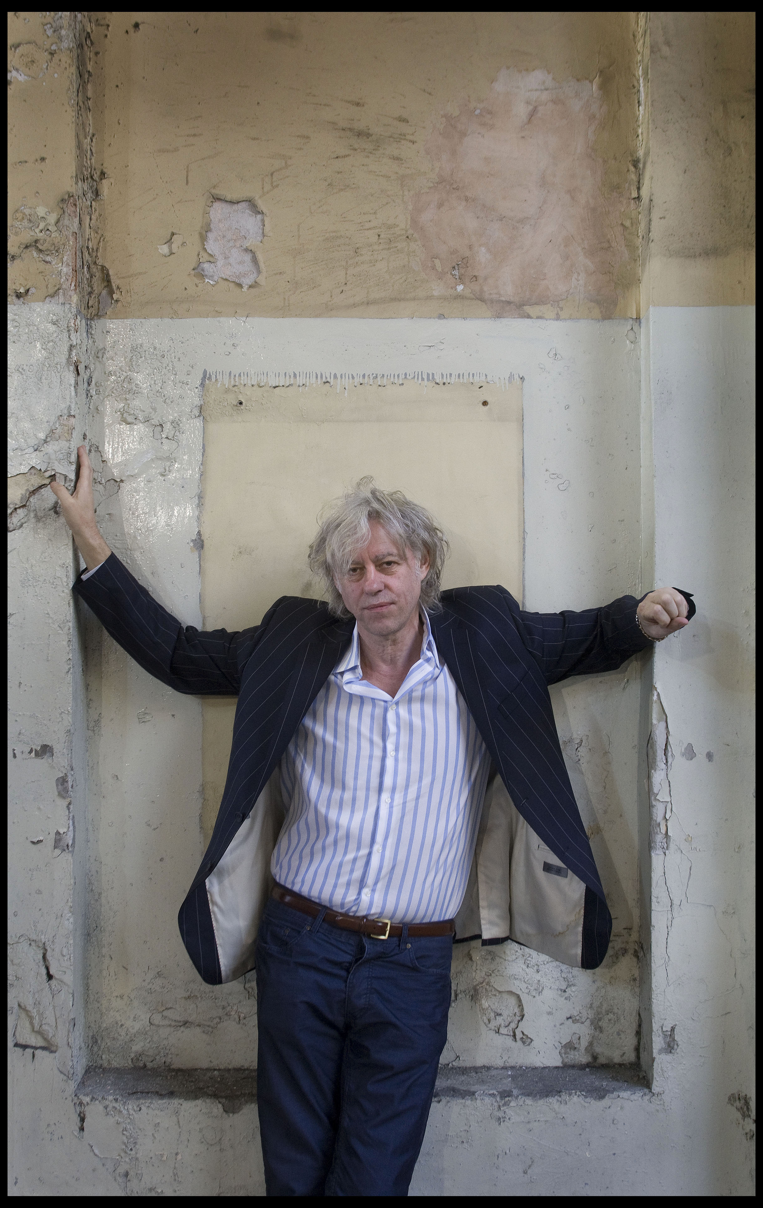Sir Bob Geldof, political activist, musician