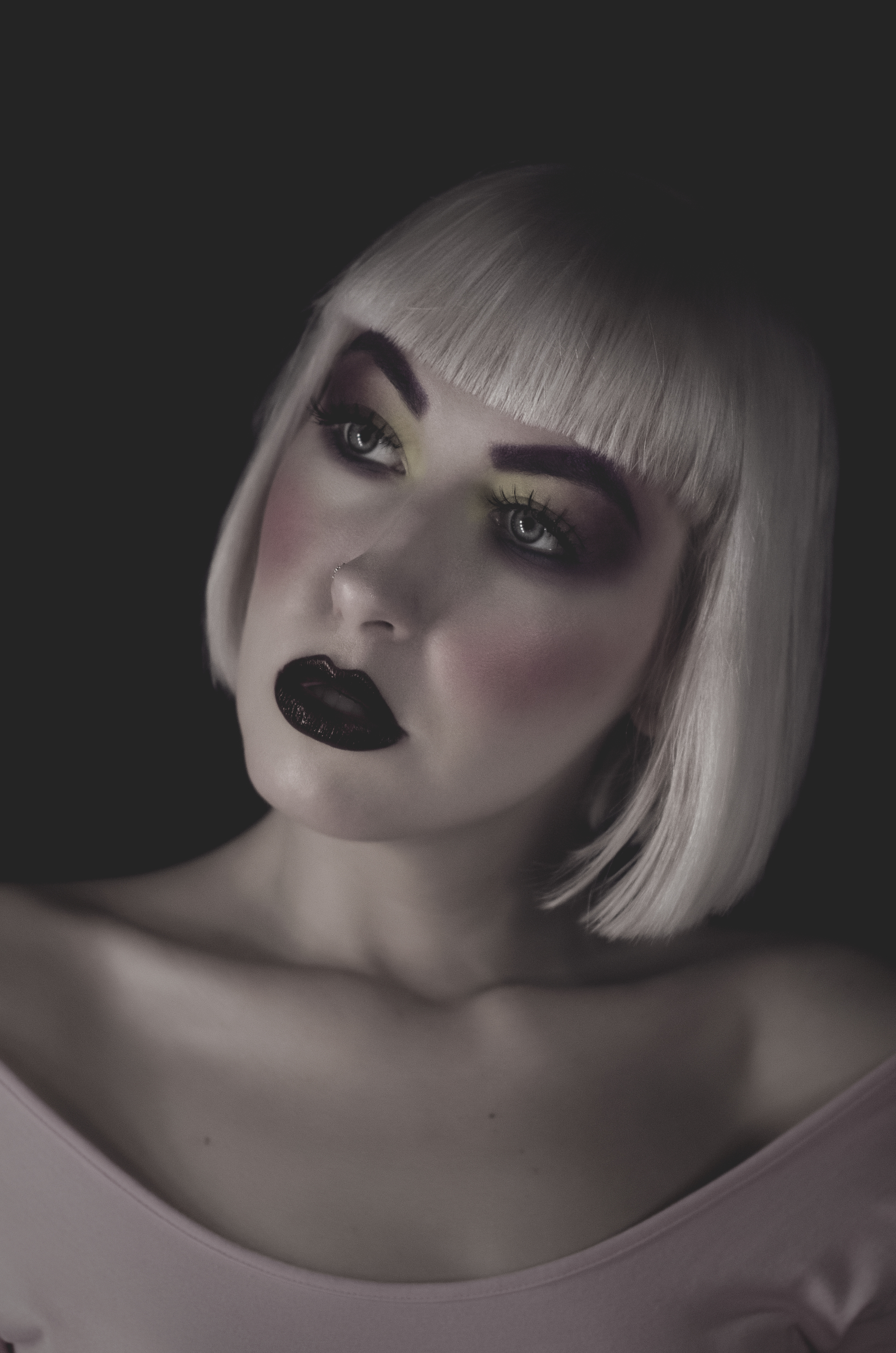 "Cosmic Drama" Look. From a short film coming out soon. Photographer: Tori Lane Models: Mia D Vine Mua: Jolie Valerio