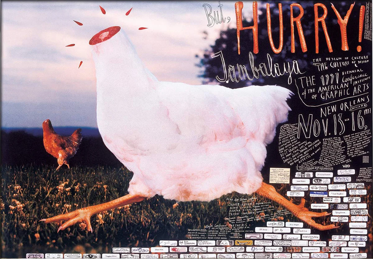 Jambalaya: AIGA Biennial National Design Conference, New Orleans, 1997