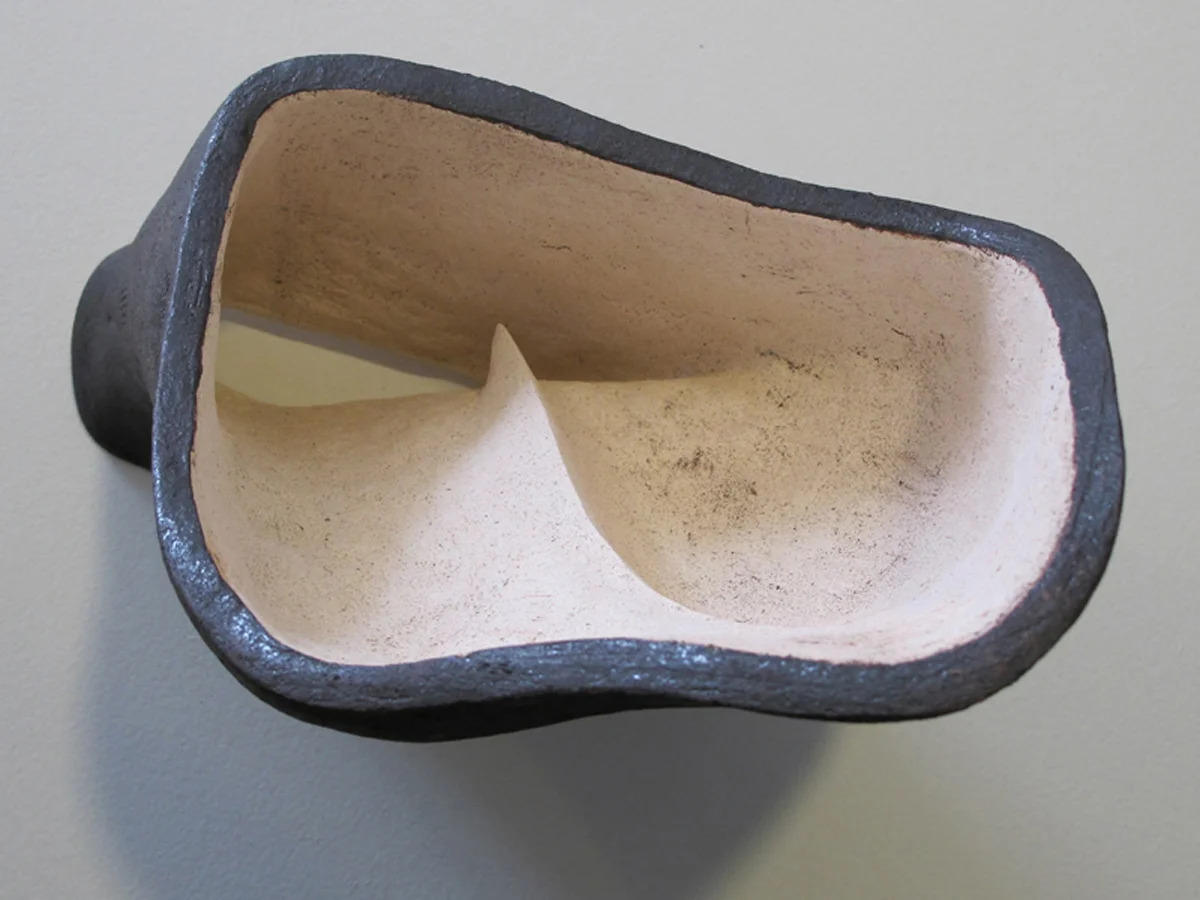 Odalisque, 2010. looking into interior. 16" H x 8" W