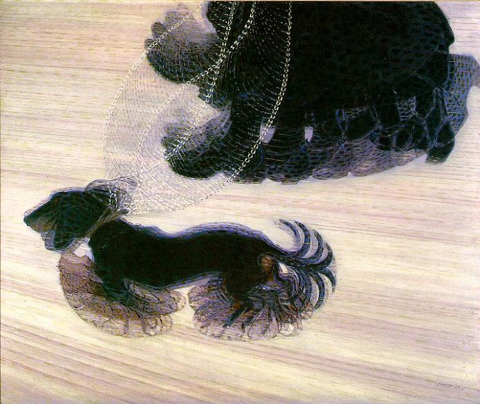 Giacomo Balla, "Dynamism of a Dog on a Leash" (1912)