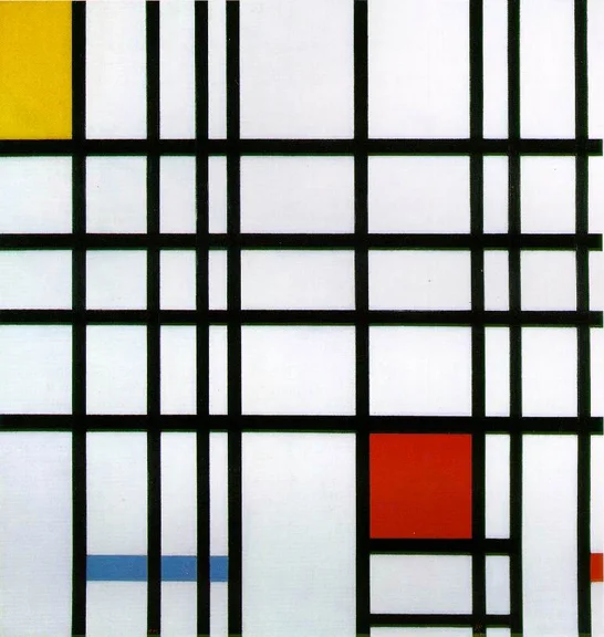Mondrian, "Composition " (1921)