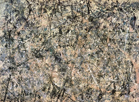 Jackson Pollock, "Lavender Mist" (1950)