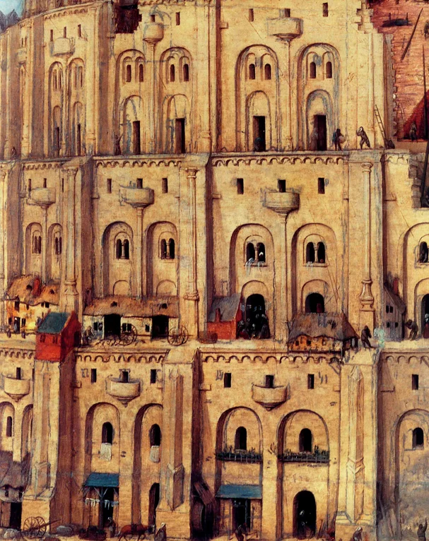 The Skyscrapers of Theory (adapted from Bruegel)