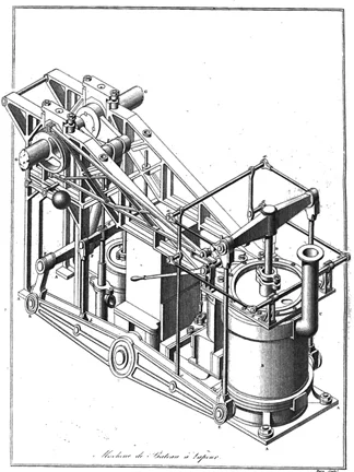 Steamboat Engine Design 1834 exposition