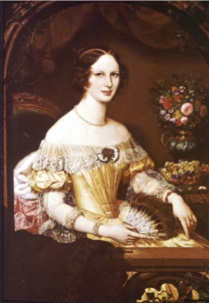 Like other artists of his era, Nahl earned good money by painting portraits of wealthy patrons ( Portrait of a Lady , 1840)