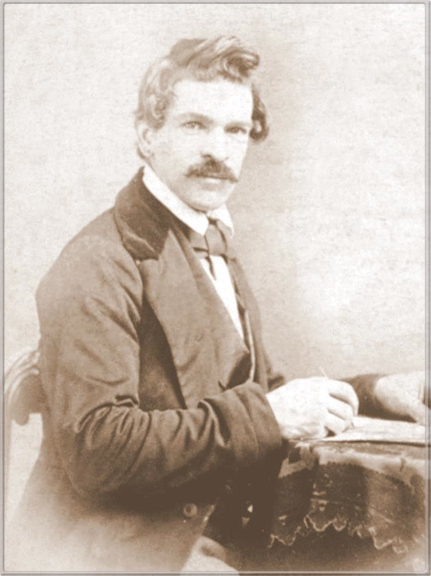 Photograph of Charles Christian Nahl (1818-1878) taken around 1865