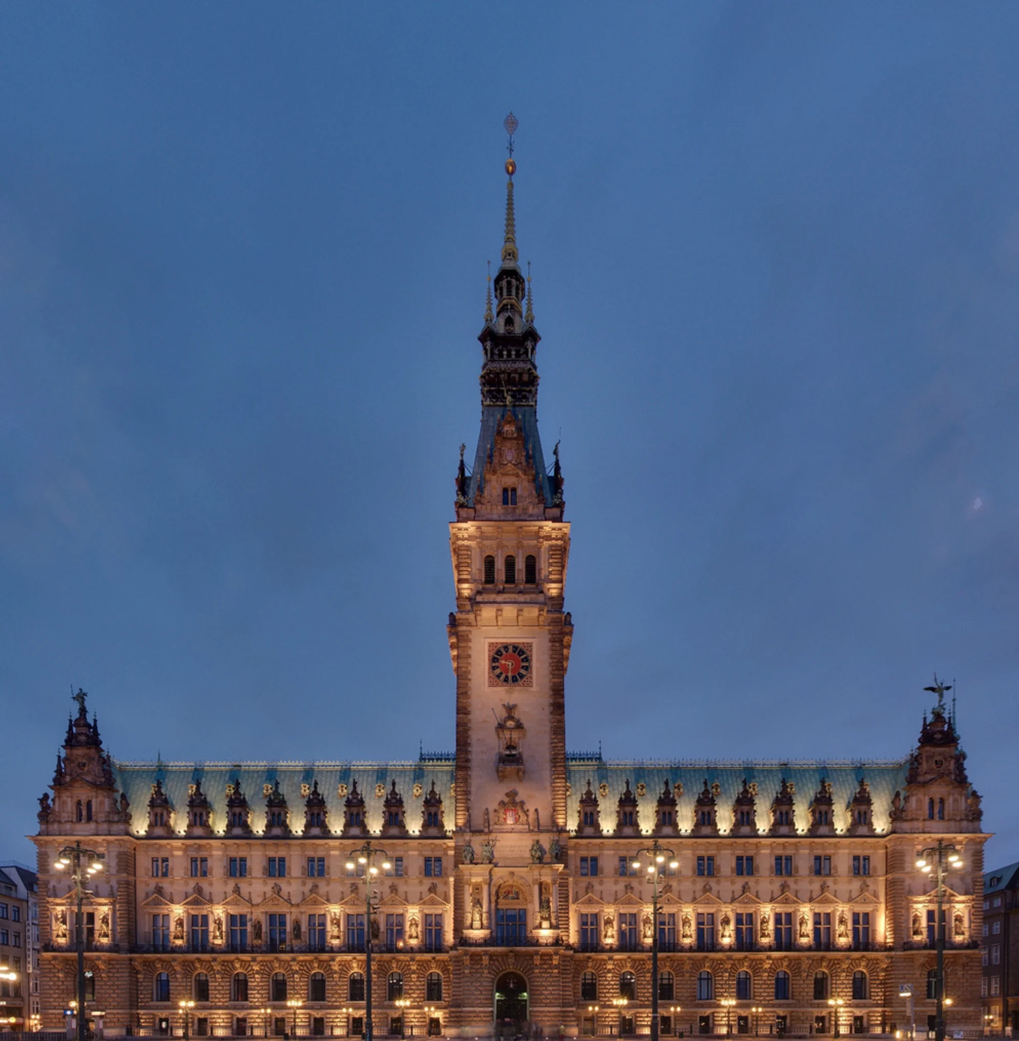 1886-1897; seven architects, led by Martin Haller