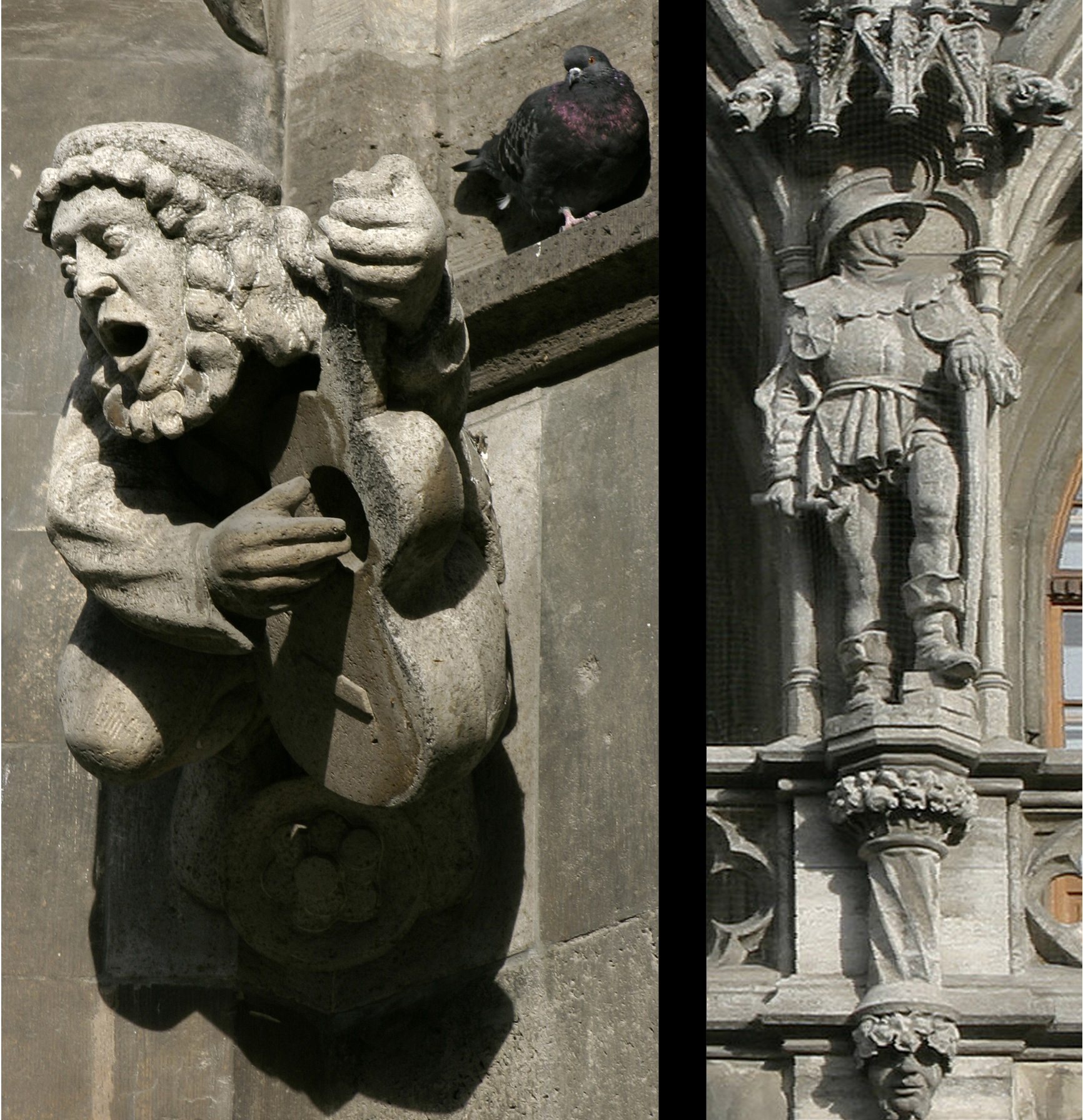 Facade sculptures