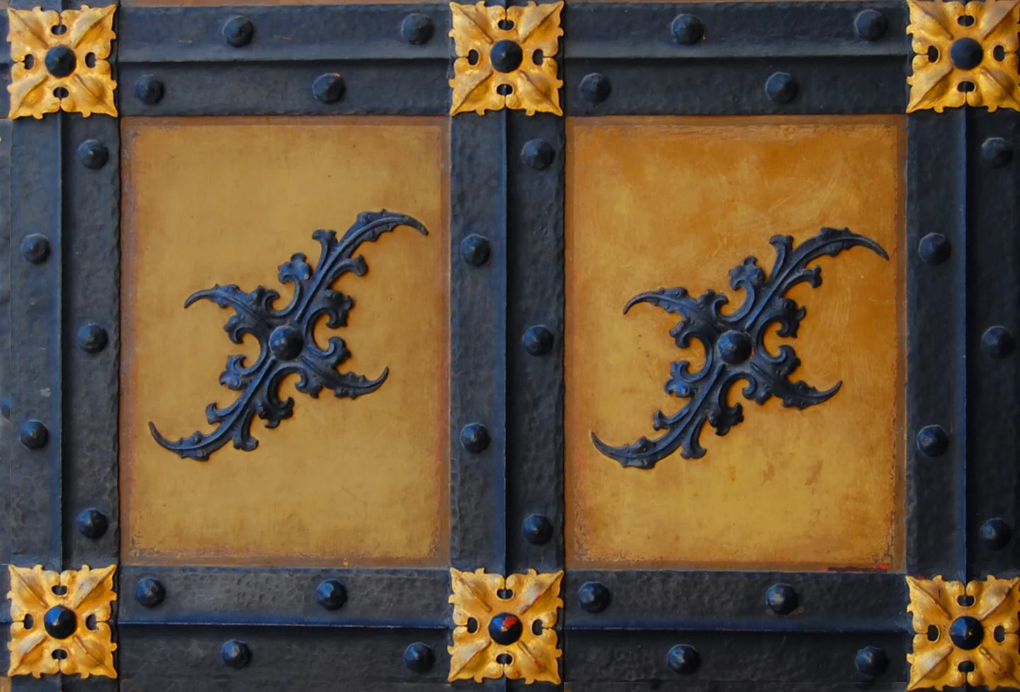 Iron door detail