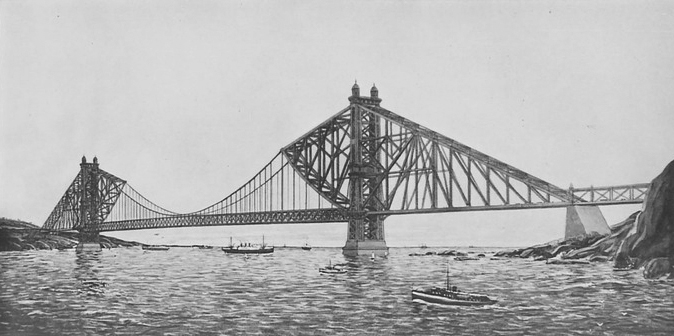 Original 1922 Golden Gate Bridge Design Proposal by Joseph Strauss (final design based on work of Charles Alton Ellis)