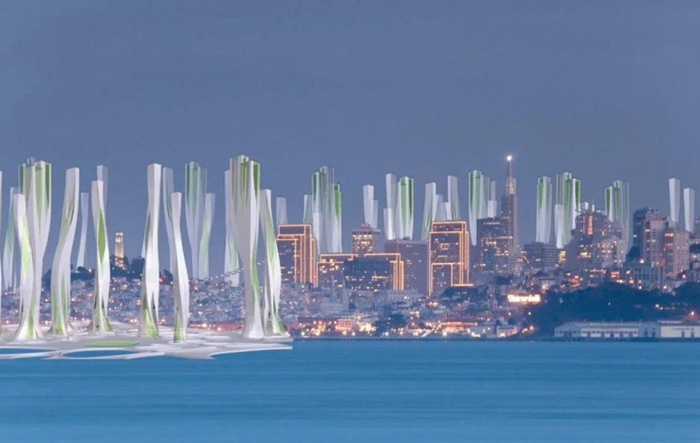 San Francisco as seen by the IwamotoScott Hydro-Net project (2008)